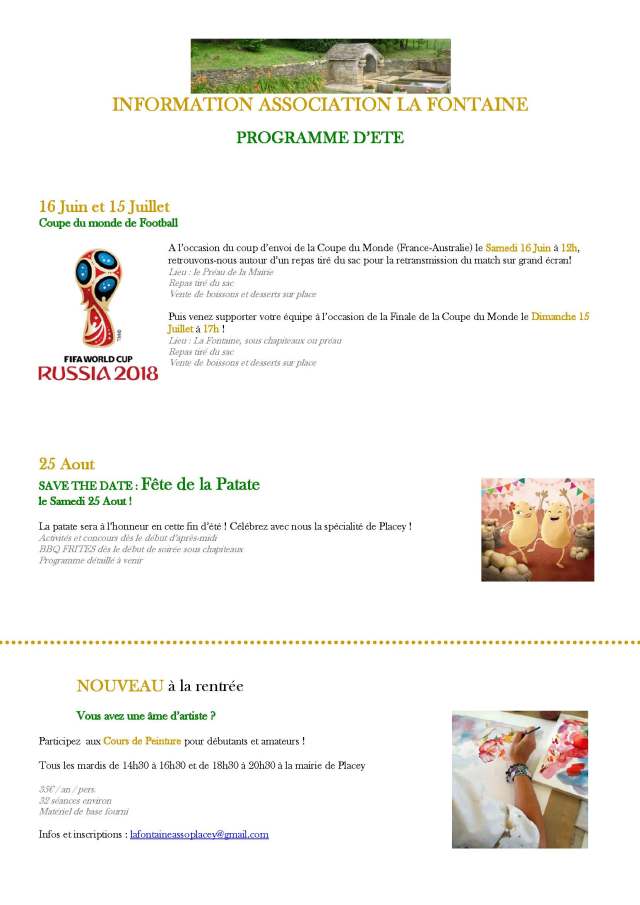 Flyers été 2018 sp