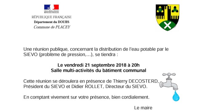 reunion publique SIEVO 2018