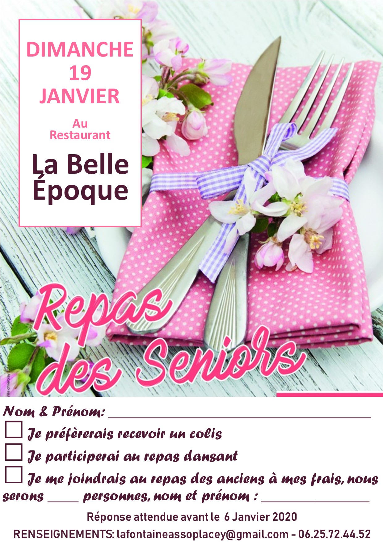 Repas Séniors